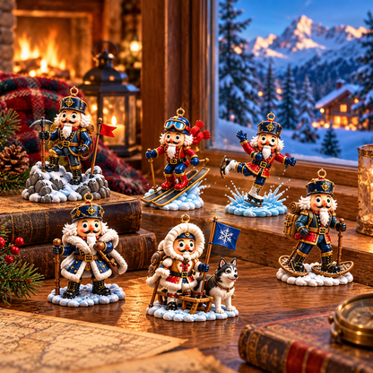 Nutcracker Adventure & Travel Advent Calendar 2026 – 24 Collectible Christmas Ornaments for a Magical Holiday Journey