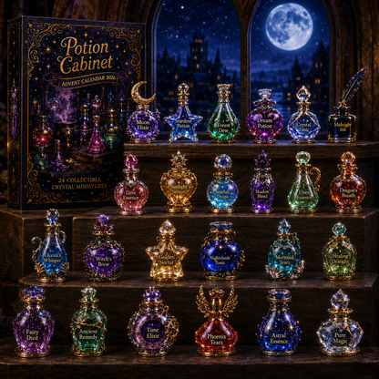 24 Days of Potion Magic – Crystal Potion Collectible Countdown Calendar 2026