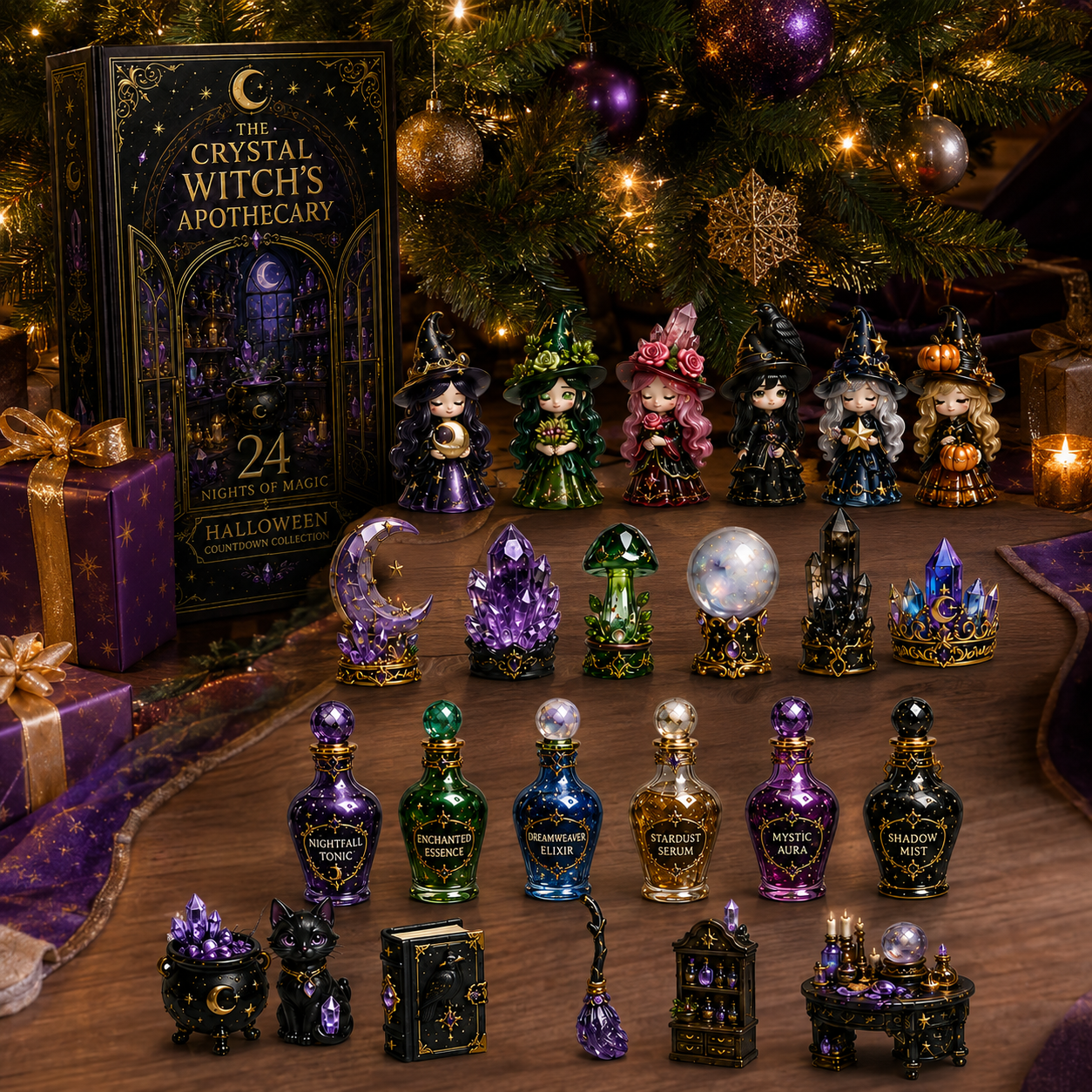 The Crystal Witch’s Apothecary Advent Calendar 2026 – 24 Nights of Magical Miniatures