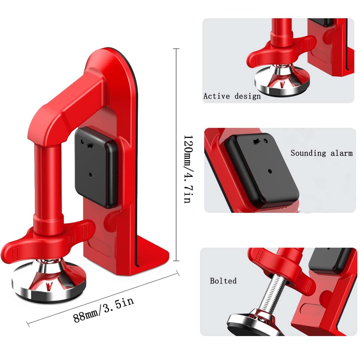 Portable Door Security Lock, Door Jammer - image 4