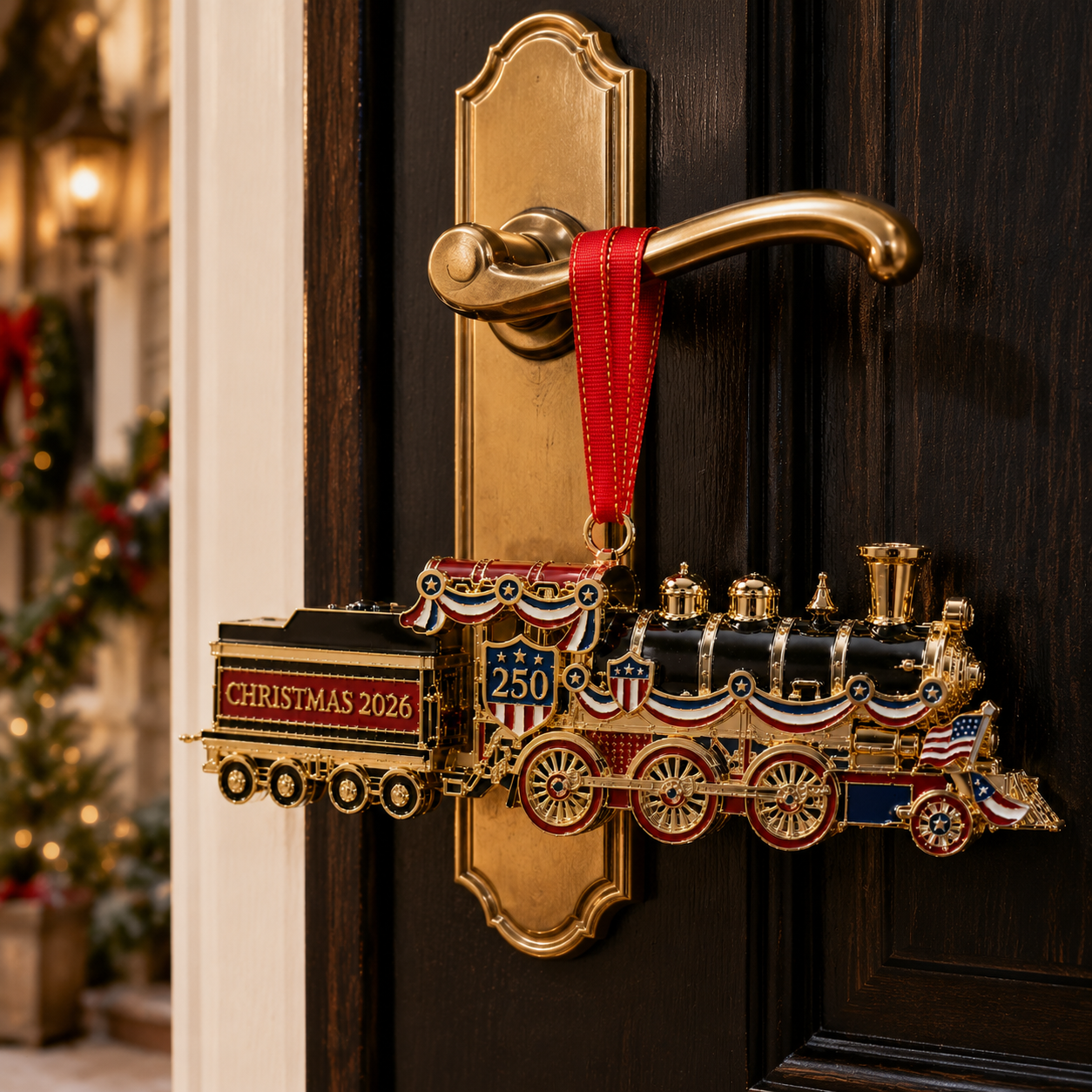 ✨250th Anniversary Edition Christmas Train Ornament