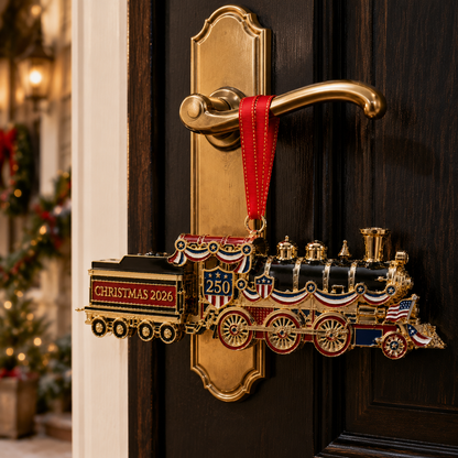 ✨250th Anniversary Edition Christmas Train Ornament