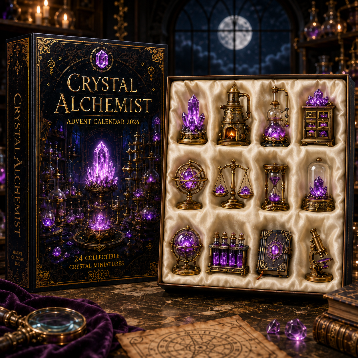 24 Days of Alchemy – Crystal Alchemist Collectible Countdown Calendar 2026