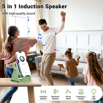 📱PUTARE Wireless Induction Audio Speaker Stand - image 3