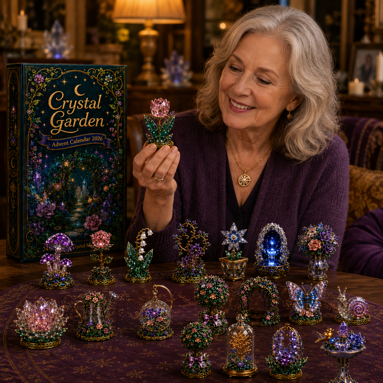 Crystal Garden Advent Calendar 2026 – 24-Day Magical Crystal Garden Collection