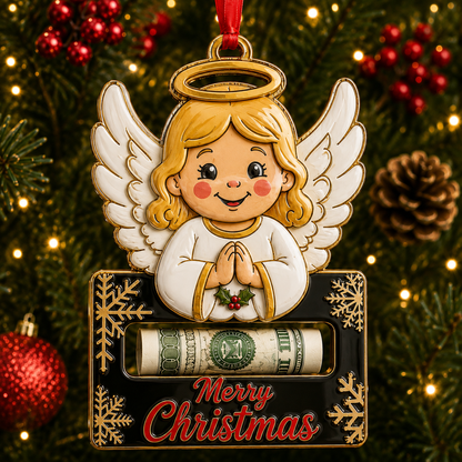 🔥Last 50pcs✨⏰ Limited anniversary edition✨Christmas Cash Holder Ornament