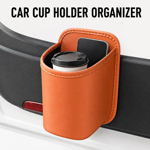 Car Cup Holder Accessory, Multi‑Purpose Drink & Water Bottle Storage Pouch 🚗 - image 1