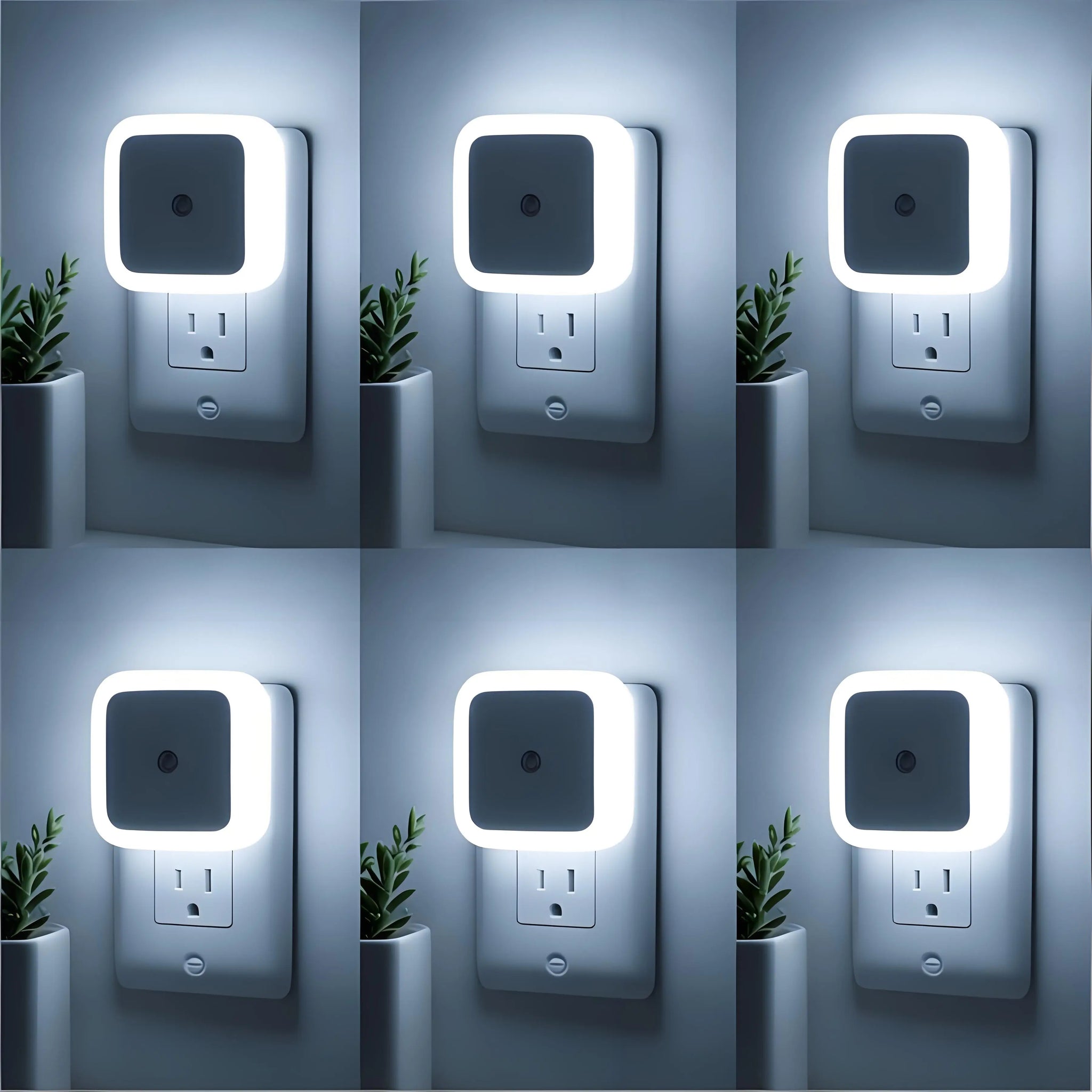 6‑Pack Compact Ultra‑Energy‑Saving Smart LED Night Lights💡 - image 14