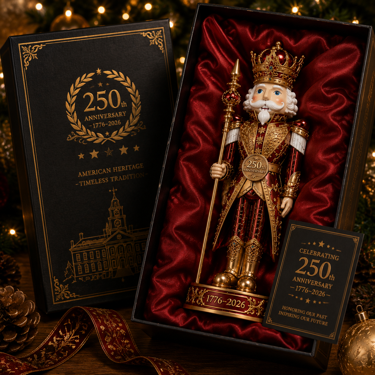 🔥Last 100 pcs✨⏰ Limited anniversary edition✨✨Royal Nutcracker King
