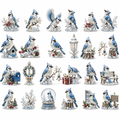 🔥Last 30 pcs✨⏰Last day 50% off🔥✨24-Day Advent Calendar - Blue Jay