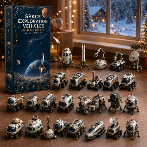 🚀Space Exploration Vehicles Advent Calendar 2026 – 24 Days of Cosmic Discovery,
