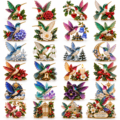 24 Days of Joy in Bloom — Hummingbird Christmas Garden Advent Calendar 2026