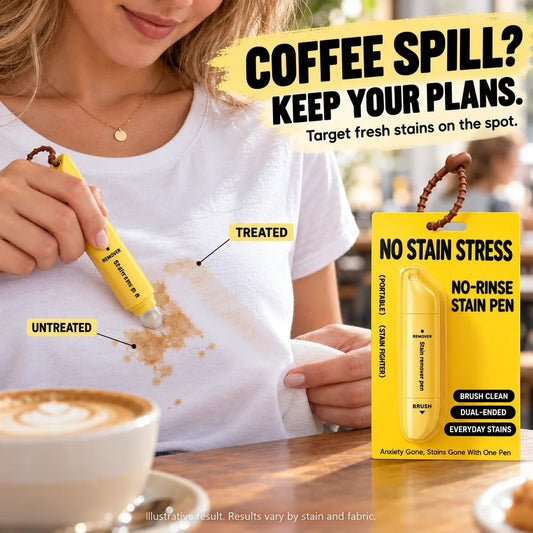 💧Portable Dual-Head Stain Remover Pen✏️