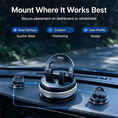 Car Phone Holder 360 Degree Rotation, Suitable for Car Navigation In-Car Dashboard 📱