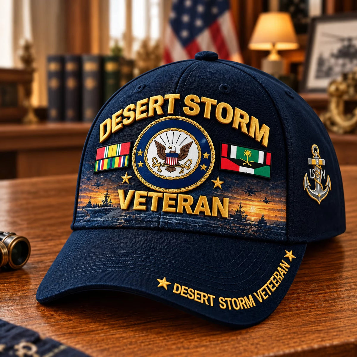 🎖️ Desert Storm Veteran Cap – Your Service. Your Pride. (1991–2026 - 35TH ANNIVERSARY)