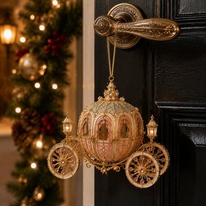 ✨Carriage-shaped Christmas tree ornament