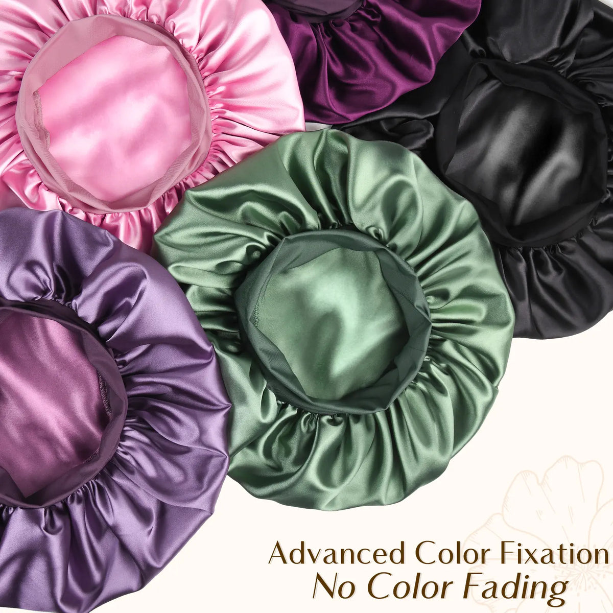 Bonnet for Men Hair Bonnet for Sleeping Double Layer Satin Bonnets 😴 - image 6