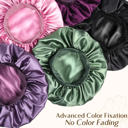 Bonnet for Men Hair Bonnet for Sleeping Double Layer Satin Bonnets 😴 - image 6