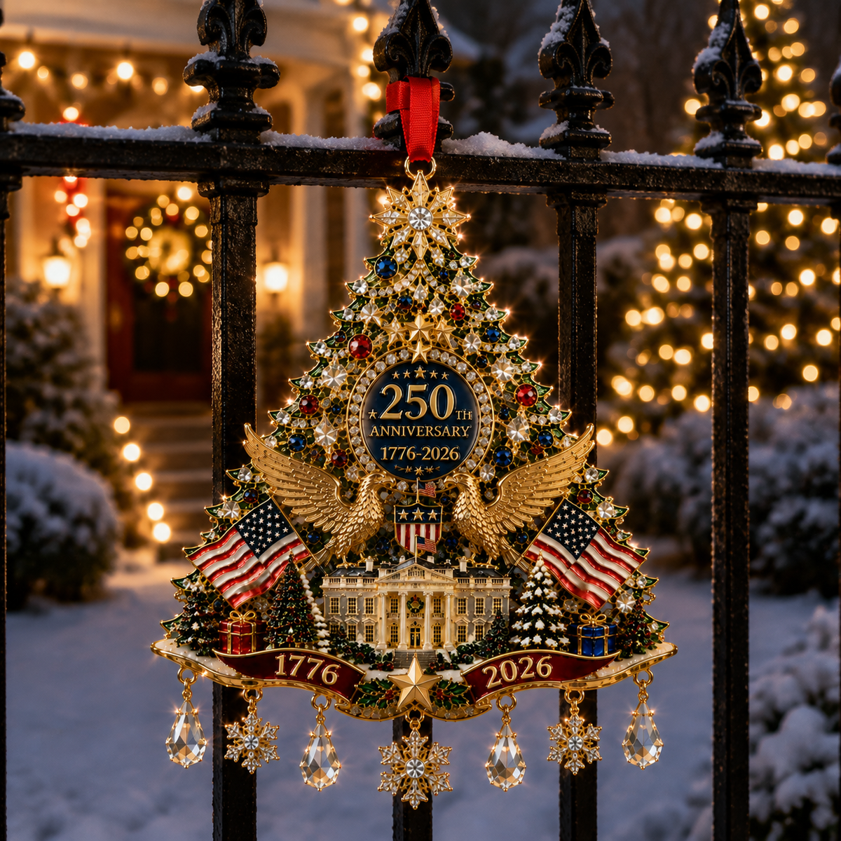 ✨Sparkling Christmas Tree Ornament