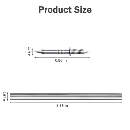 100 Double-Headed Carbon Steel Baseboard Nails🔩 - image 13