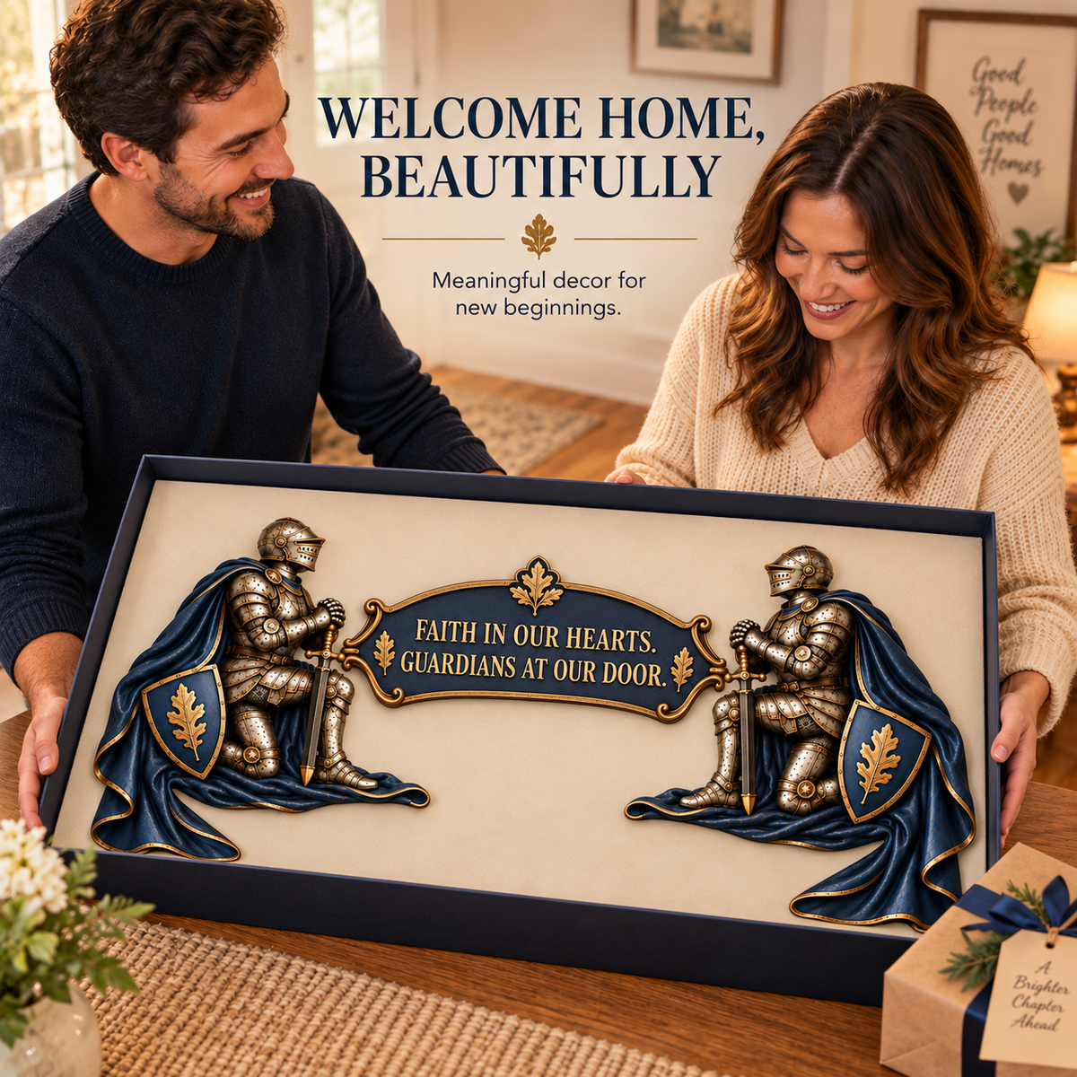 "Guardians at Our Door" – Epic Medieval Knight Door Frame Decor Set 🛡️🏰 - image 6
