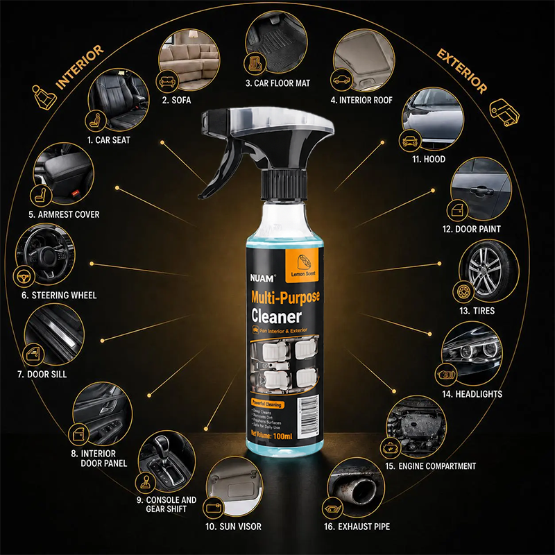 Multi-Purpose Cleaning Spray, Heavy Duty Dual-Action Degreaser & Stain Remover🧽 - image 8