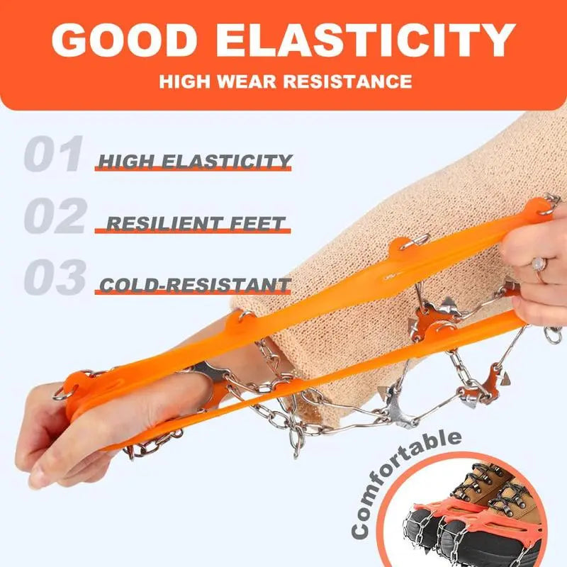 🧊 50% OFF Ice Cleats for Shoes – Anti-Slip Snow Grips for Winter Walking & Hiking - image 3
