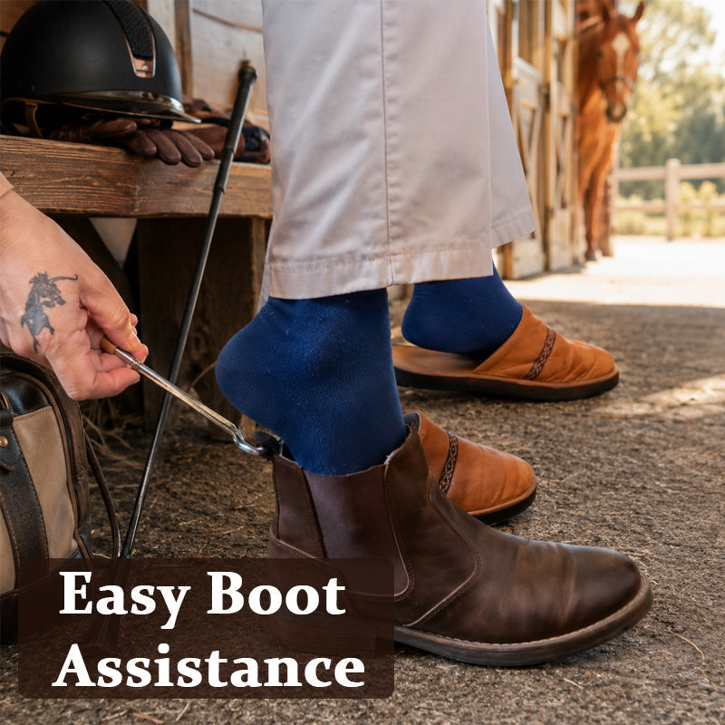 👞 Horse-Shaped Shoe Horn Hook for Easy Wear - image 3