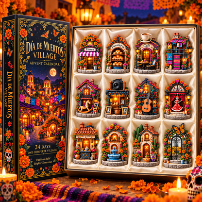 24 Days to Build a Village of Memories — Día de Muertos Village Advent Calendar 2026