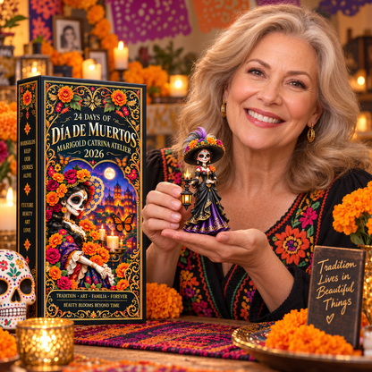 Día de Muertos Marigold Catrina Atelier Advent Calendar 2026