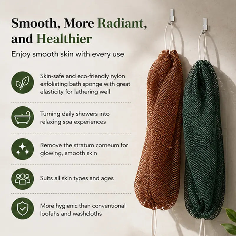 Authentic African Exfoliating Net Bath Sponge🧼 - image 2