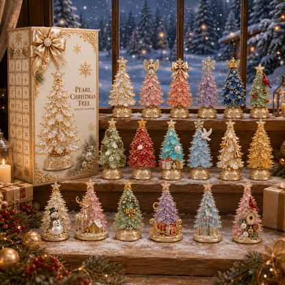 🔥Last 50 pcs✨⏰Last day 50% off🔥✨24-Day Advent Calendar -  Luxurious Pearl Christmas Tree