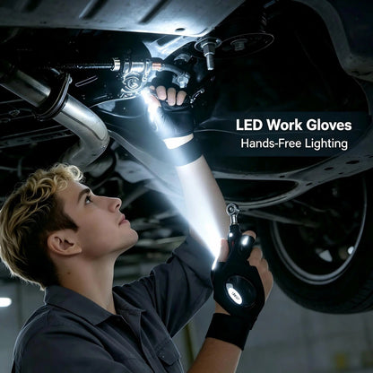 One Pair LED Finger Flashlight Gloves, Hands-Free LED Light Gloves for Fishing, Camping, Repair🧤 - image 10