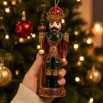 Limited anniversary edition✨2026 America 250th Anniversary Royal Nutcracker King Christmas Ornament