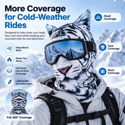 ❄️Animal-Print Ski Balaclava – Goggle & Helmet Friendly, 4 Styles - image 3