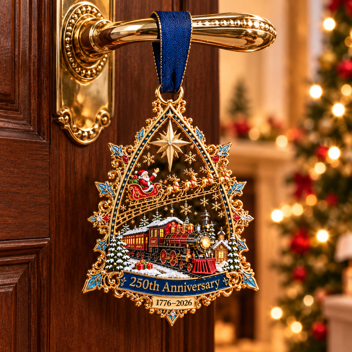 🔥2026 250th Anniversary Christmas Express Collector Ornament