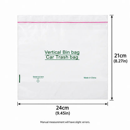 20 Counts Car Trash Bag, Self-Adhesive Vertical Disposable Cleaning Bag🗑️ - image 9