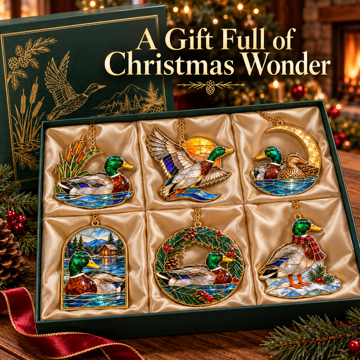 Vintage Mallard Duck Christmas Ornaments – 6 Charming Designs for Nature Lovers