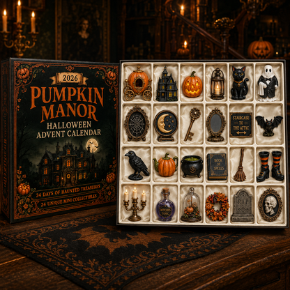 2026 Pumpkin Manor Halloween Advent Calendar – 24 Days of Haunted Treasures