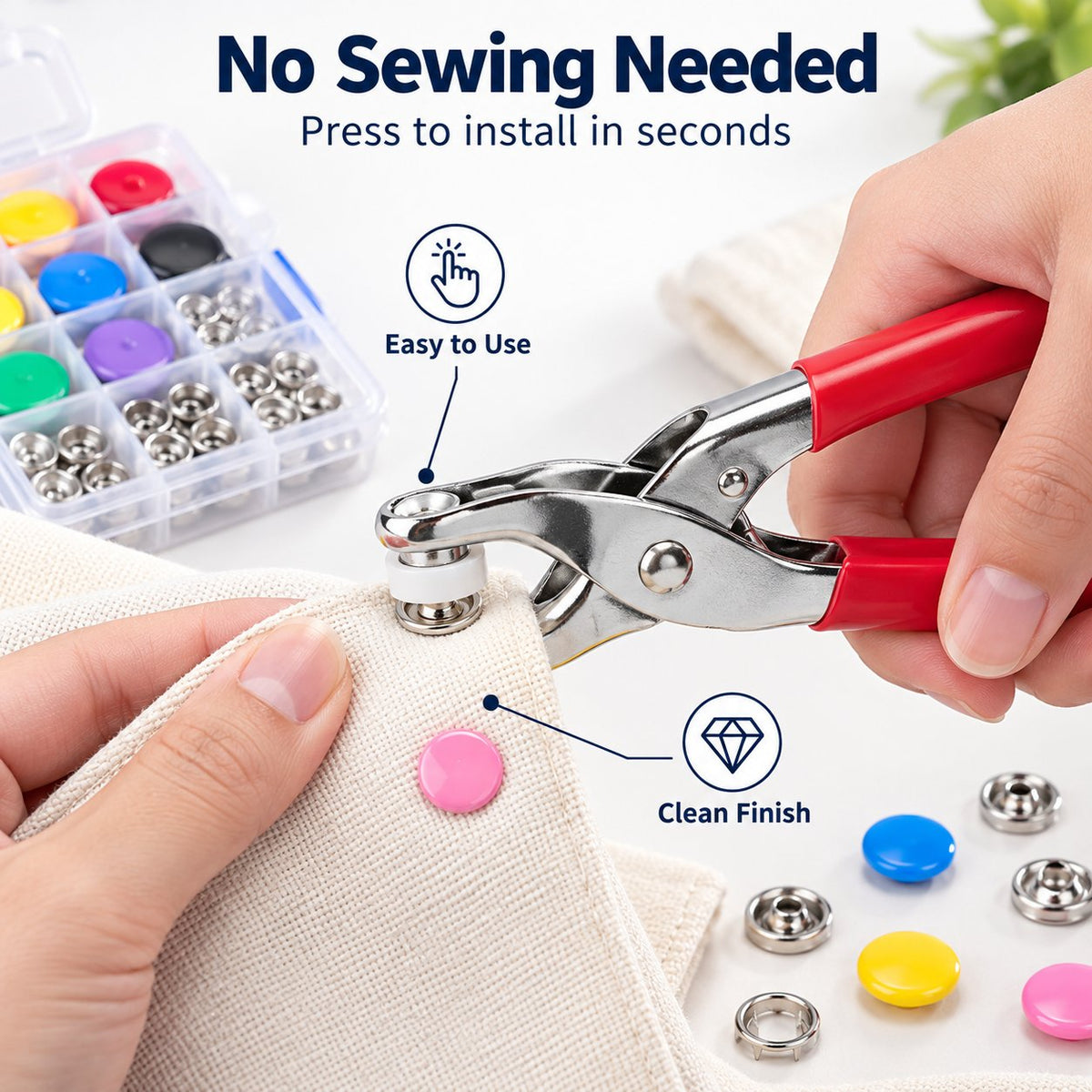 🧰 Snap Fastener Tool Kit - image 2