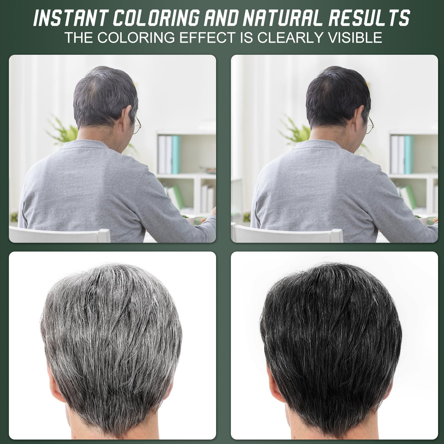Botanical Fruit Essence Hair Dye Cream Nourishing Gray Coverage - image 7