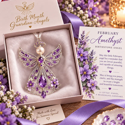 ⏳ Last Day 49% OFF – 👼 Birth Month Guardian Angel | 12 Birthstone-Inspired Keepsakes for Meaningful Gifts ✨ - image 3