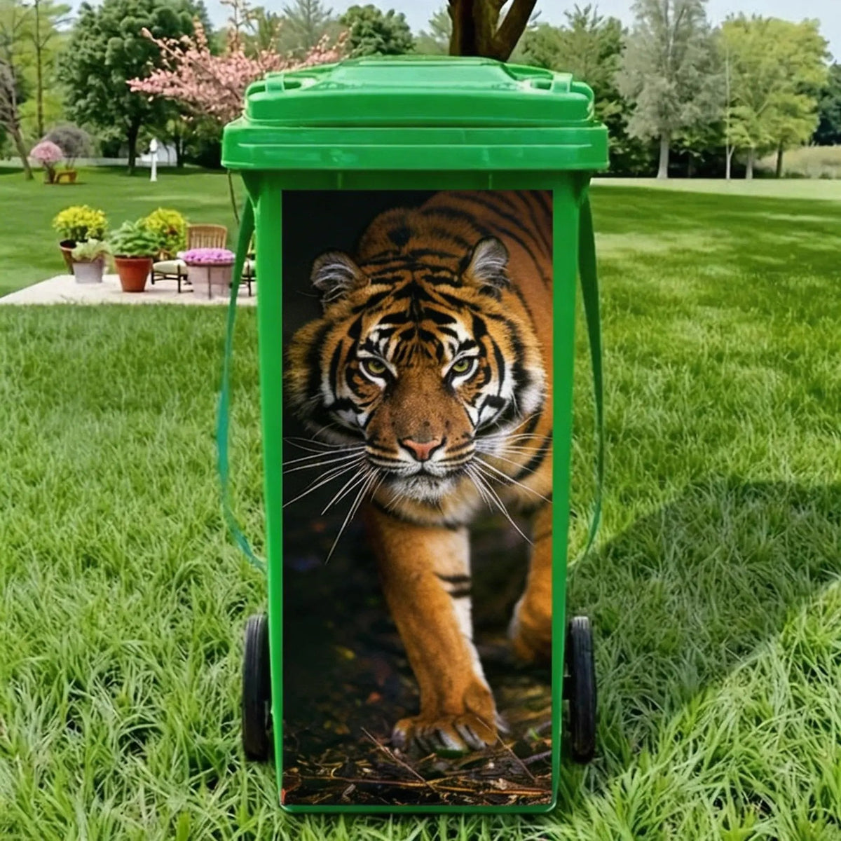 🐴 Creative Trash Can Sticker with Colourful Cartoon - image 10