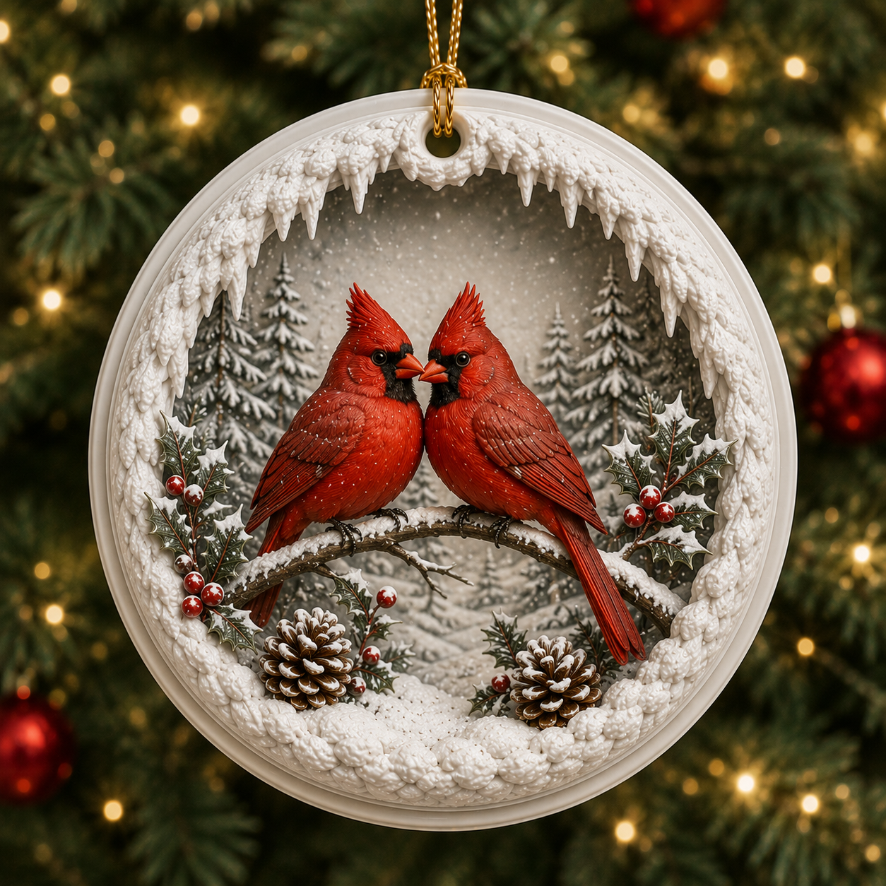 🔥LAST DAY 50% OFF✨Cardinal Ornament