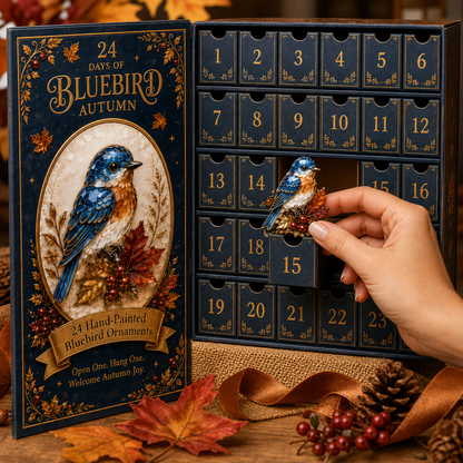 🔥Last 60 pcs✨⏰Last day 50% off🔥✨24-Day Advent Calendar - Bluebird