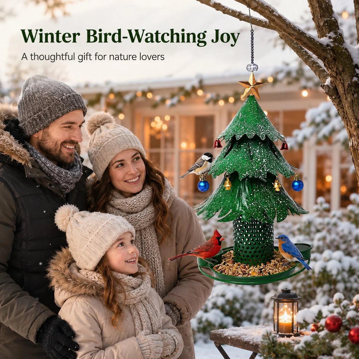 🥰New Hot Sales - 49% OFF🎄 Christmas Tree Bird Feeder🐦Festive Garden Decor for Bird Lovers ✨ - image 4