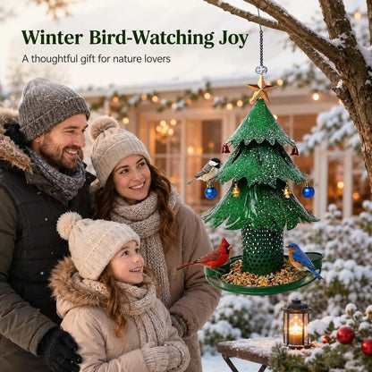 🥰New Hot Sales - 49% OFF🎄 Christmas Tree Bird Feeder🐦Festive Garden Decor for Bird Lovers ✨ - image 4