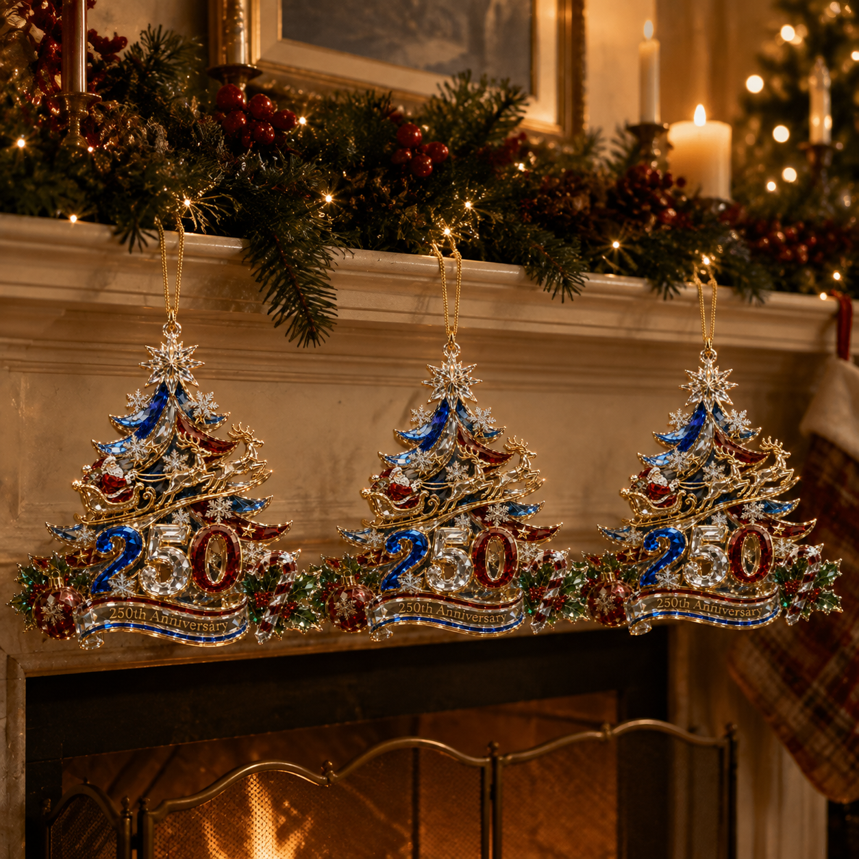 ✨250th Anniversary Crystal Christmas Tree