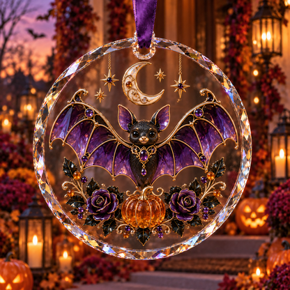 2026 Enchanted Halloween Hanging Ornaments – 8 Whimsical Designs with Ghosts, Black Cats & Moonlit Magic
