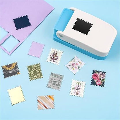🔥3D Stamp Shape Punch– Ideal for Scrapbooking, Journals, Paper Crafts, DIY Projects & Cardstock